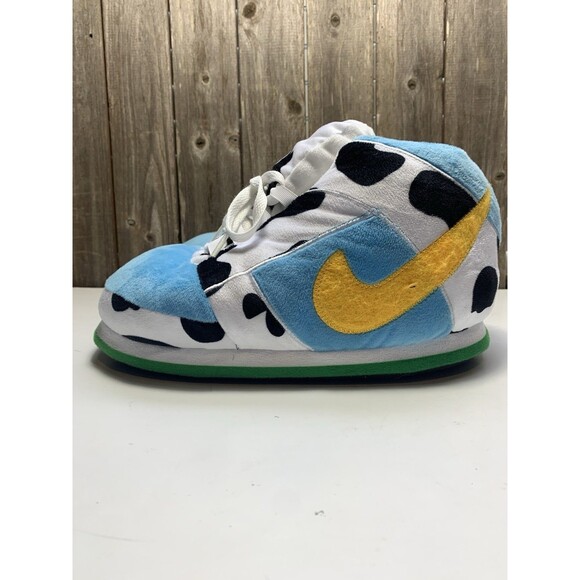 Chunky Dunk Plush Slippers Fits Men’s US Shoe Size 5-10 - Picture 4 of 8